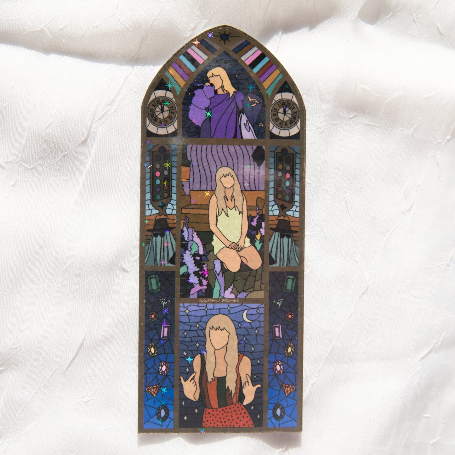 Midnights Stained Glass Bookmark