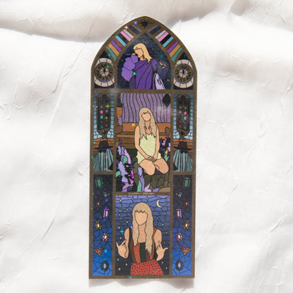 Midnights Stained Glass Bookmark