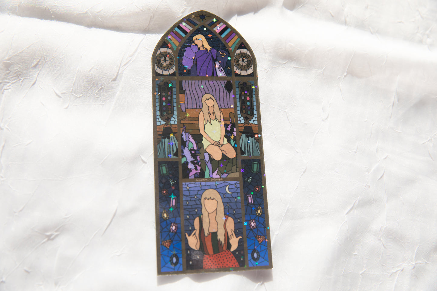 Midnights Stained Glass Bookmark