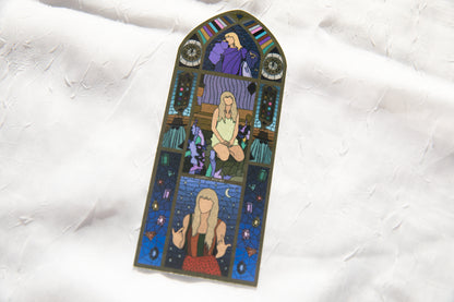 Midnights Stained Glass Bookmark