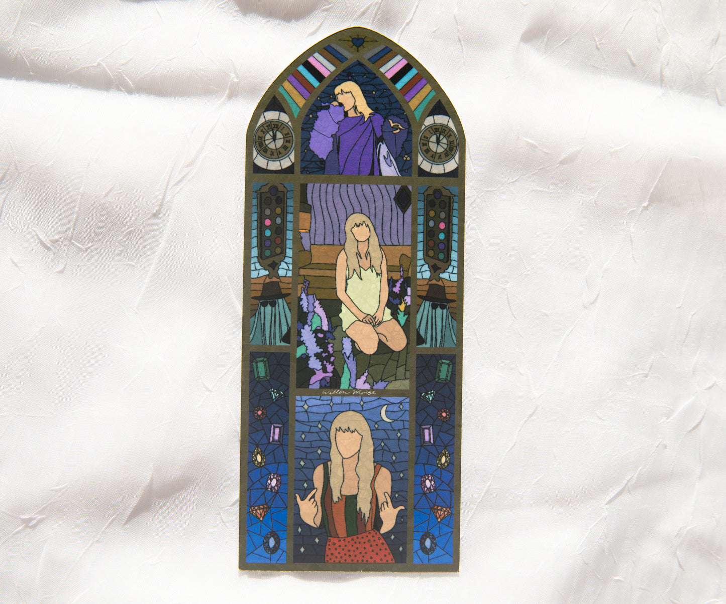 Midnights Stained Glass Bookmark