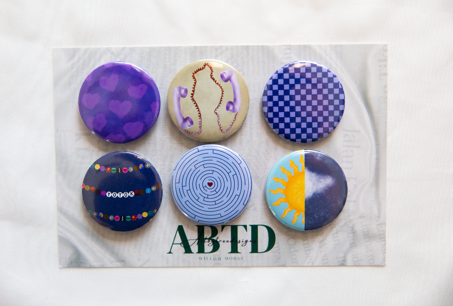 Midnights Button Magnet Set