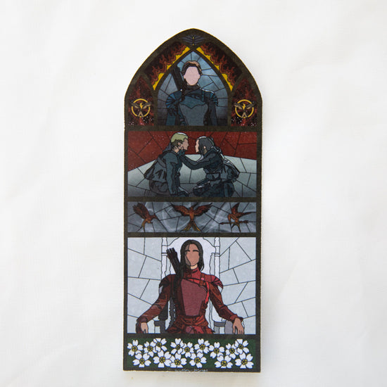 Mockingjay Stained Glass Bookmark