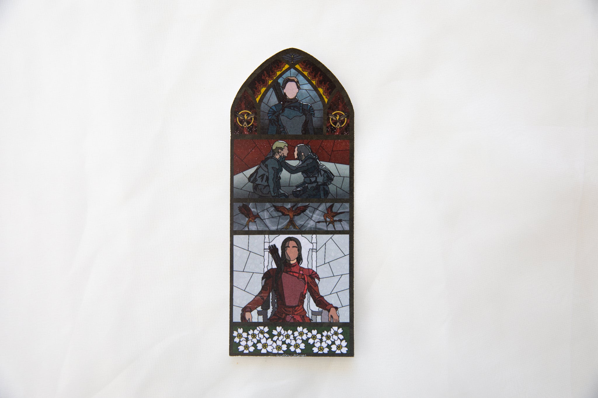 Mockingjay Stained Glass Bookmark