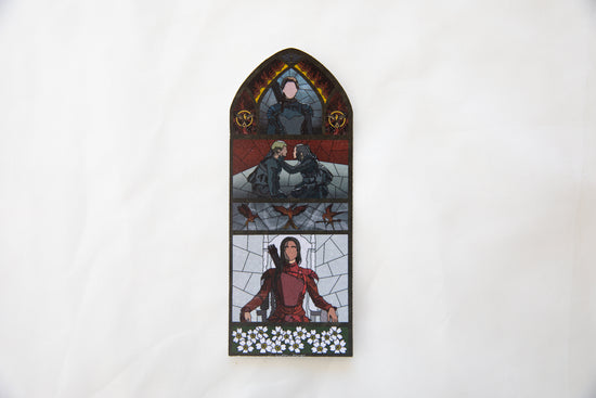 Mockingjay Stained Glass Bookmark