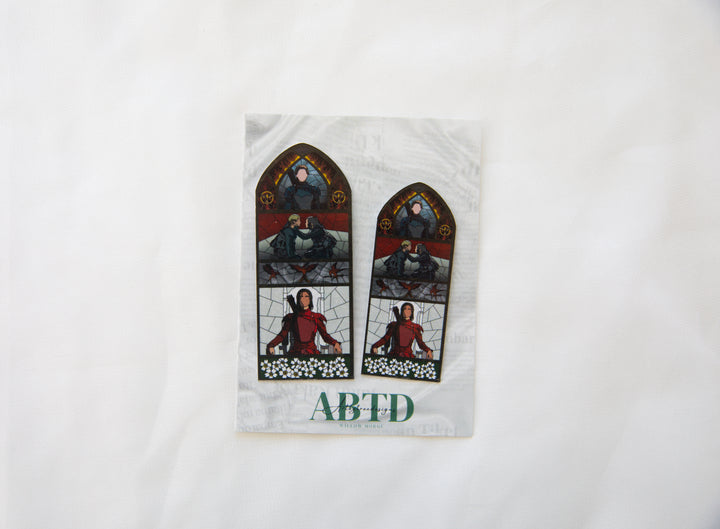 Mockingjay Stained Glass Sticker