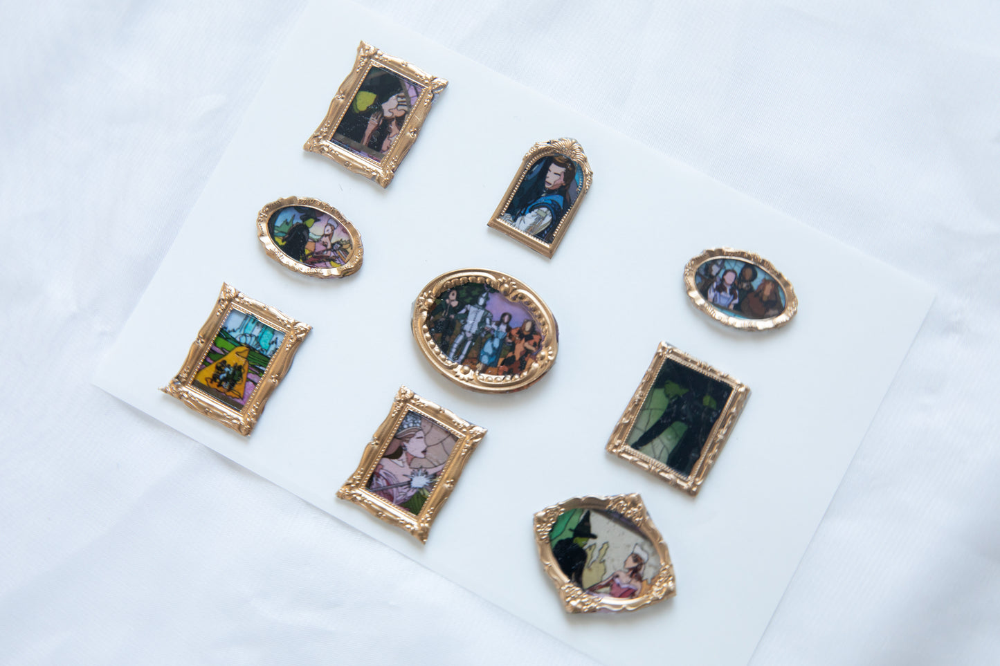 World Of Oz/Wicked Framed Wax Seal STICKERS