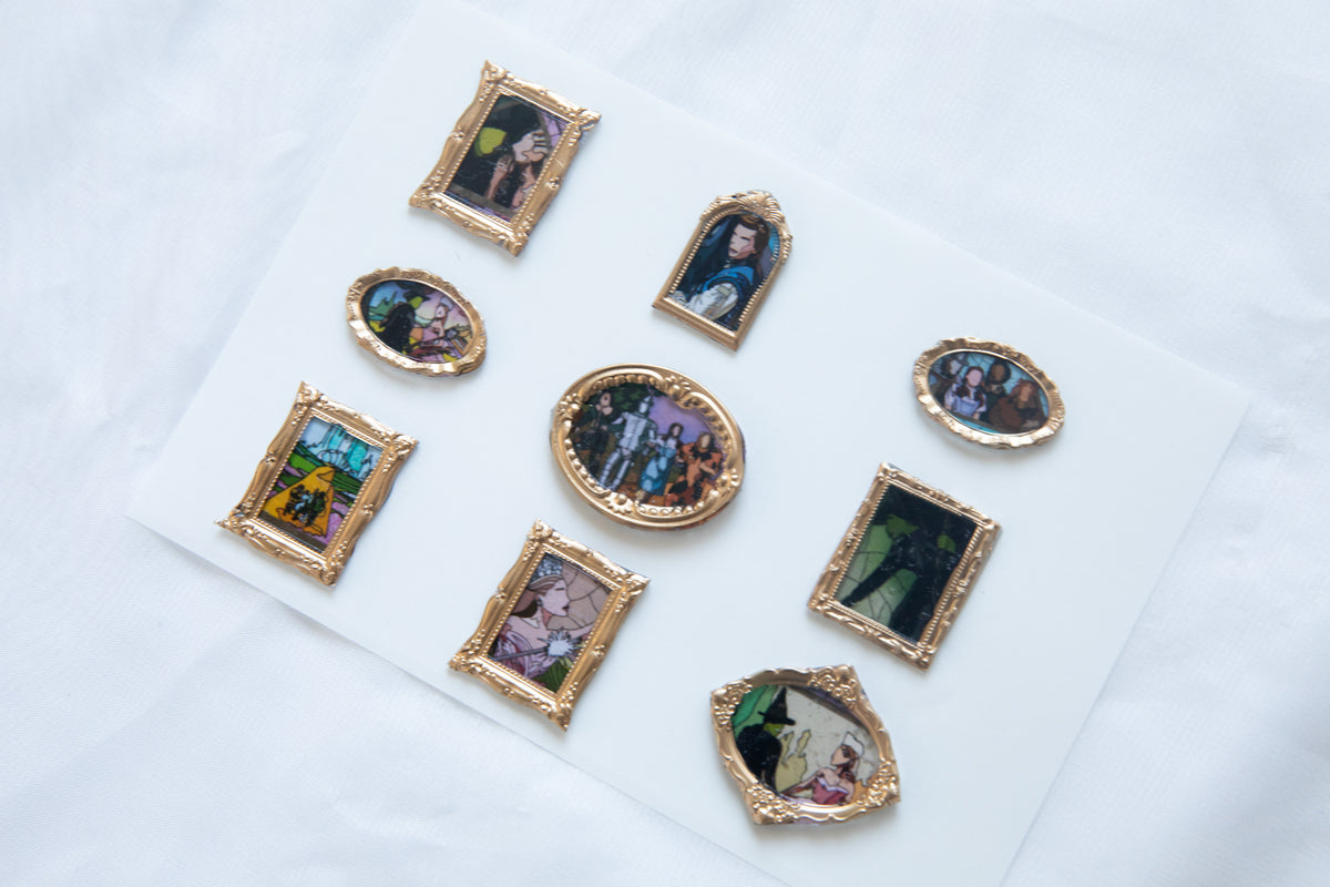 World Of Oz/Wicked Framed Wax Seal STICKERS