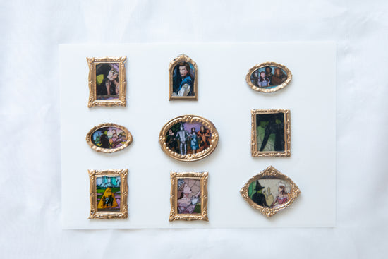World Of Oz/Wicked Framed Wax Seal MAGNETS