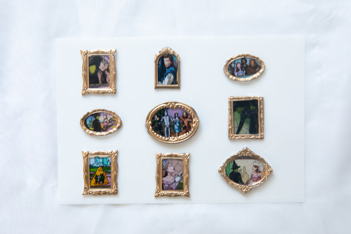 World Of Oz/Wicked Framed Wax Seal STICKERS