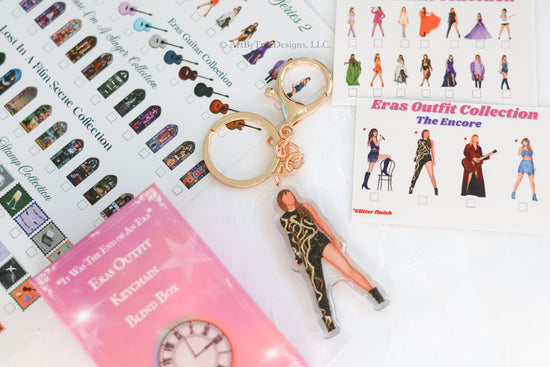 Eras Outfits Acrylic Keychain Blind Box