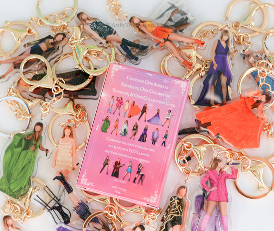 Eras Outfits Acrylic Keychain Blind Box