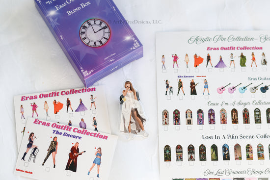 Eras Outfits Acrylic Pin Blind Box