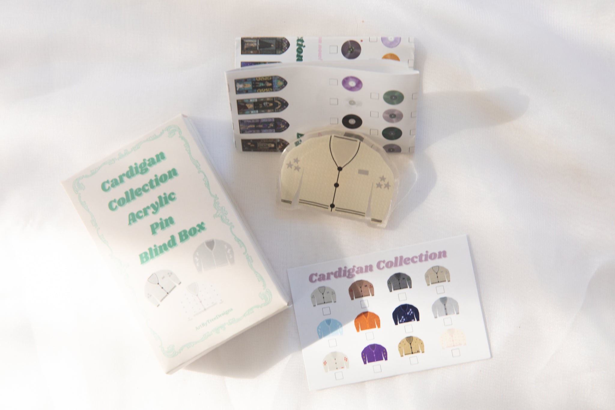 Cardigans Acrylic Pin Blind Box
