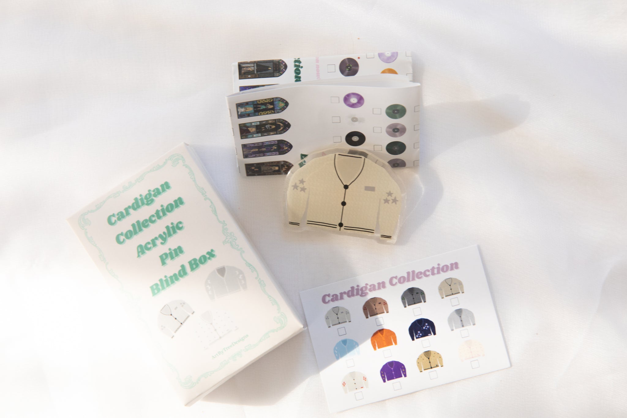Cardigans Acrylic Pin Blind Box