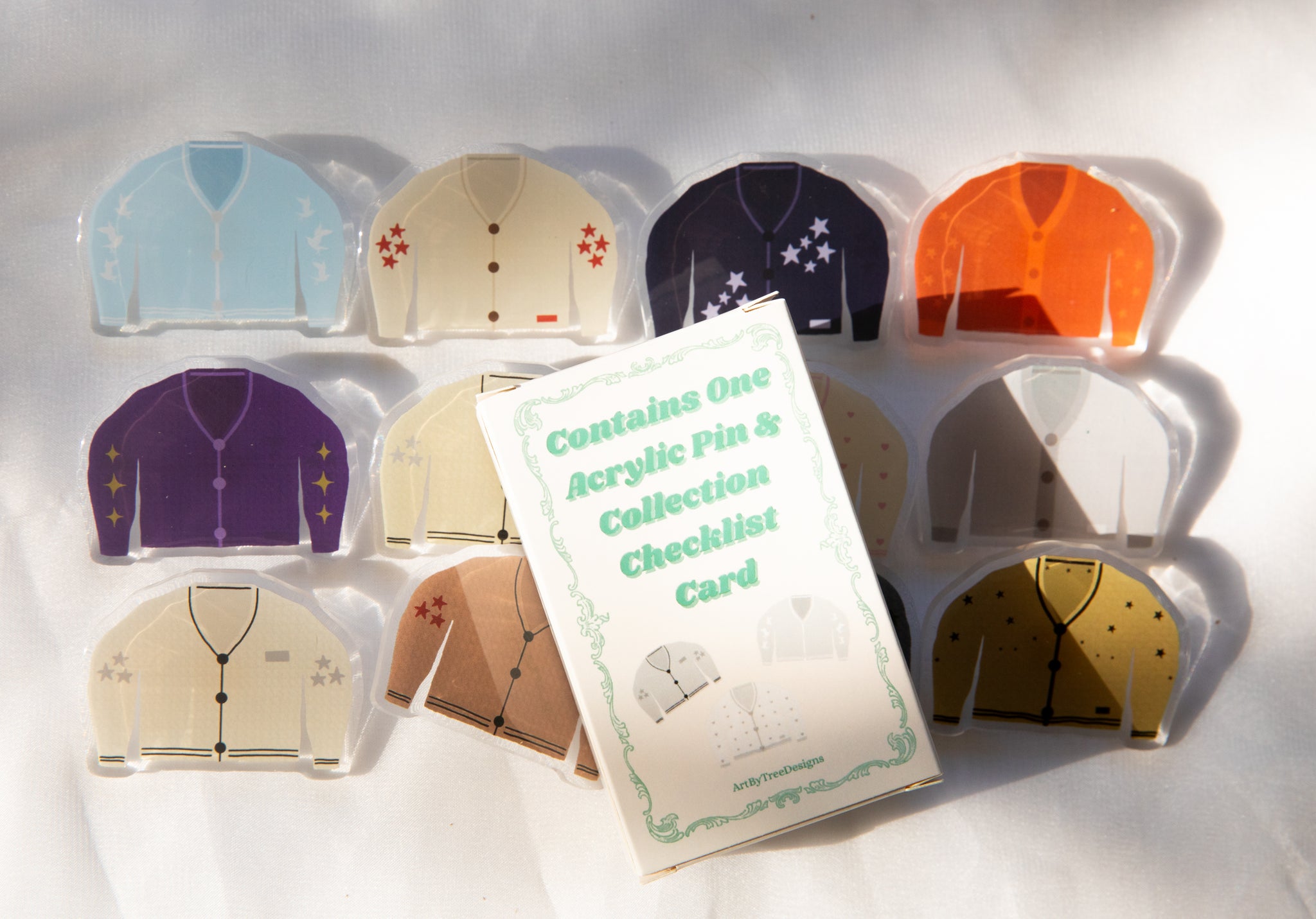 Cardigans Acrylic Pin Blind Box