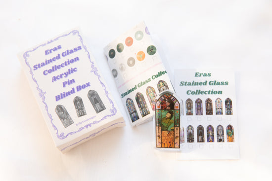 Eras Stained Glass Acrylic Pin Blind Box