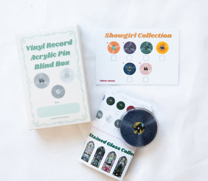 Vinyl Record Acrylic Pin Blind Box