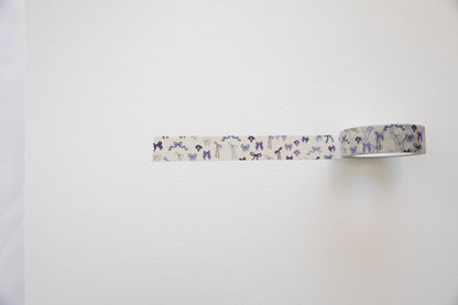 Purple Bow Washi Tape