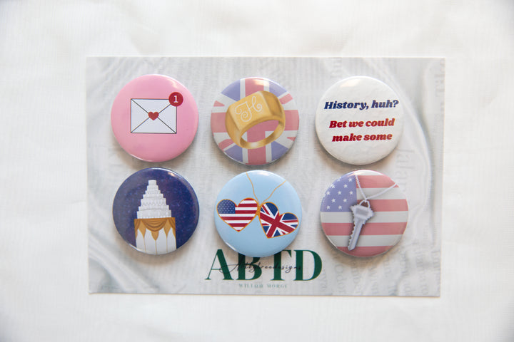 RWARB Button Magnet Set