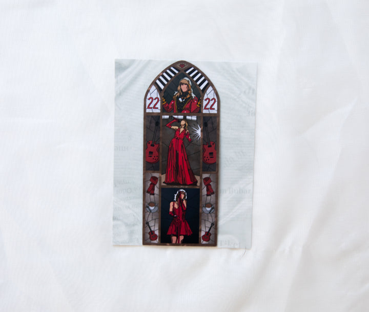 RED Tour Stained Glass Fridge Magnet