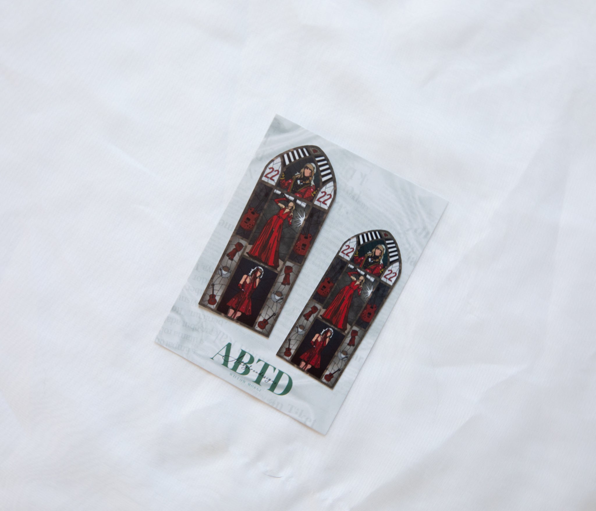 RED Tour Stained Glass Sticker
