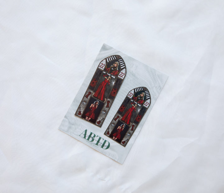 RED Tour Stained Glass Sticker