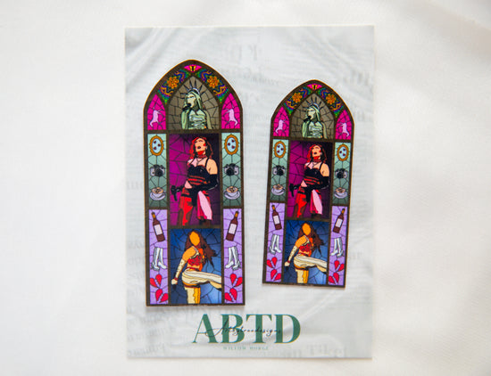 Midwest Princess Stained Glass Sticker