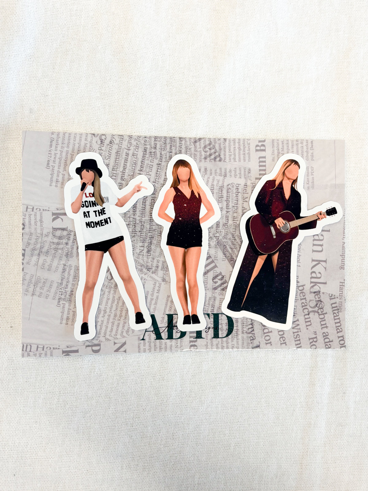 Red Outfit Stickers