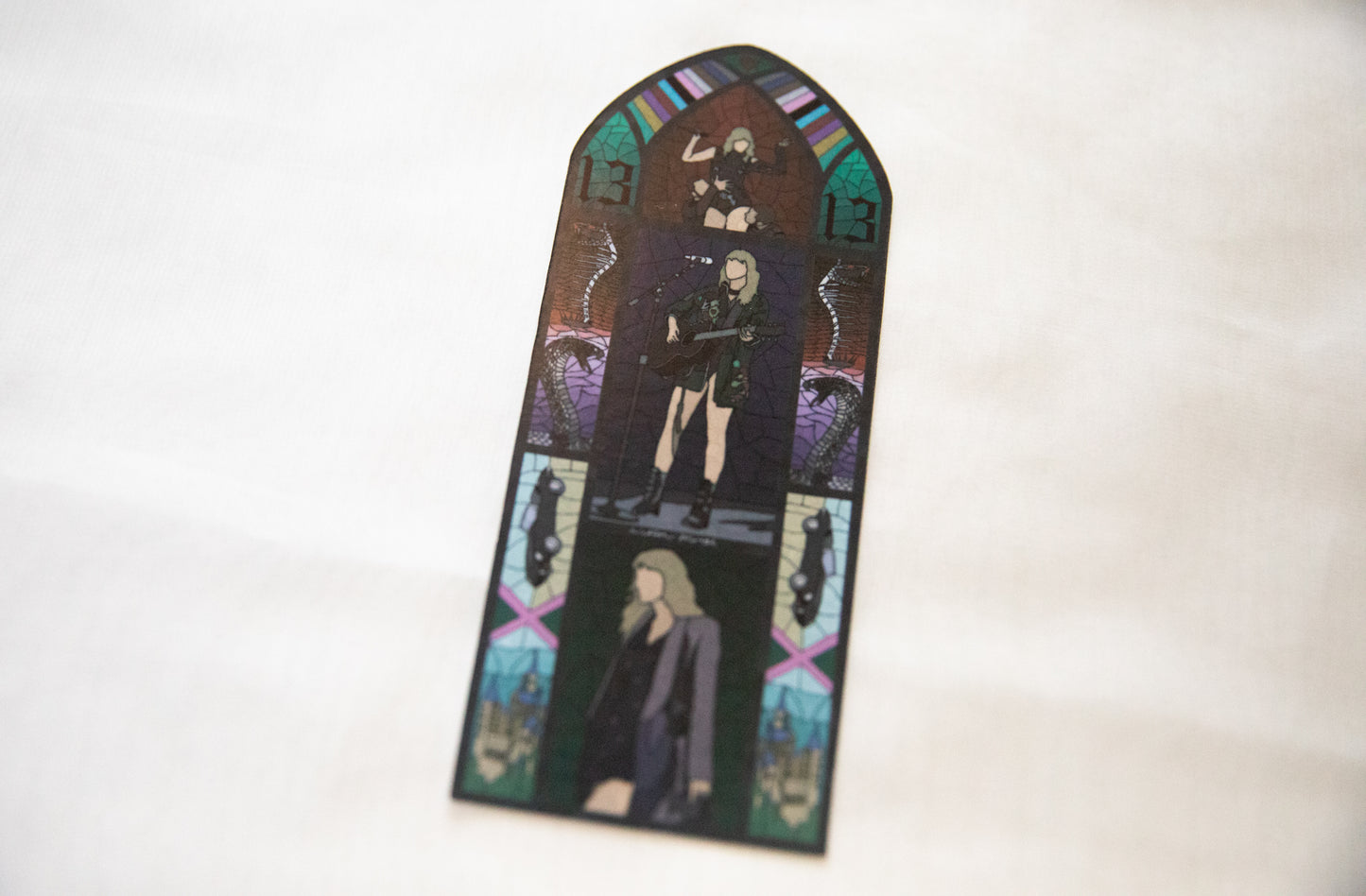 Rep Tour Stained Glass Bookmark