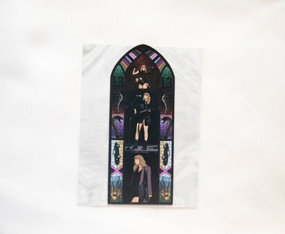 Rep Tour Stained Glass Fridge Magnet