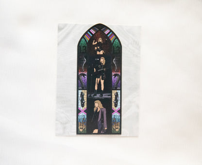 Rep Tour Stained Glass Fridge Magnet