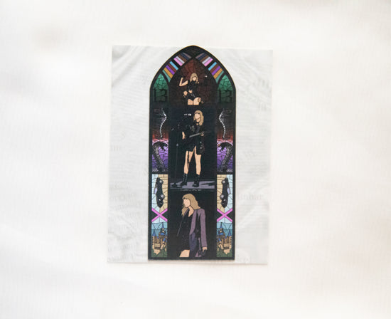 Rep Tour Stained Glass Fridge Magnet