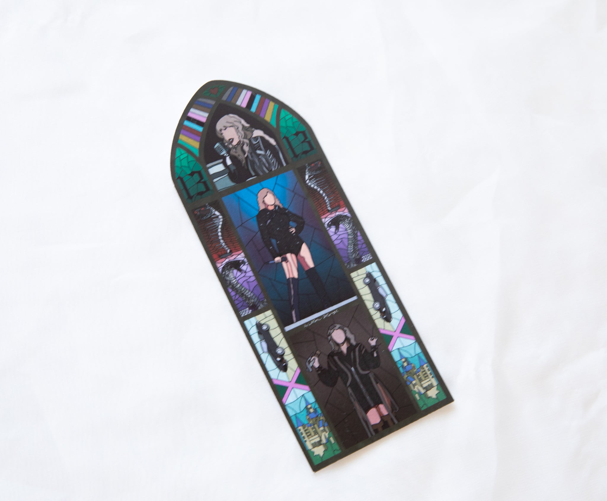 Rep Tour Version 2 Stained Glass Fridge Magnet