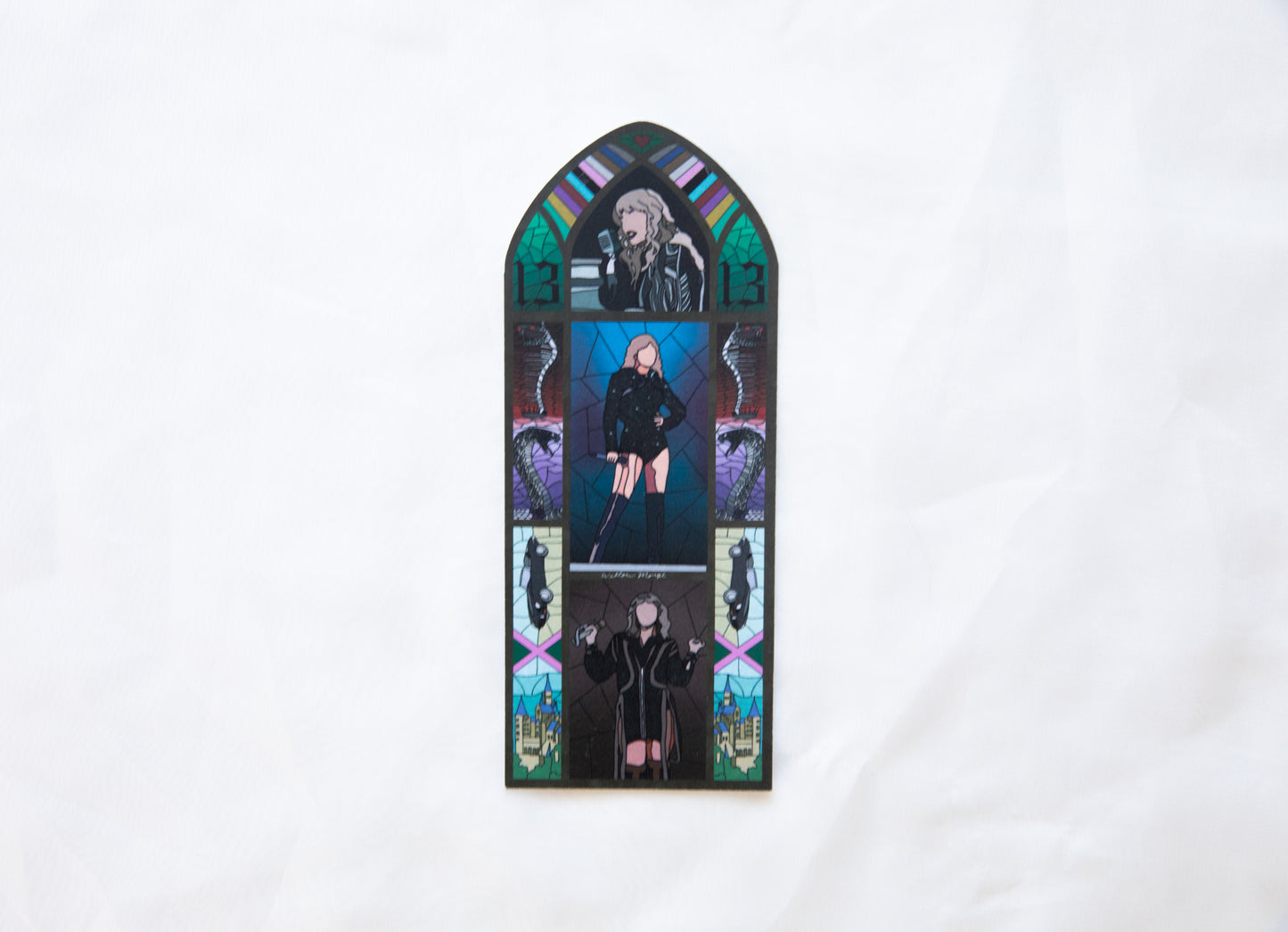 Rep Tour Version 2 Stained Glass Fridge Magnet