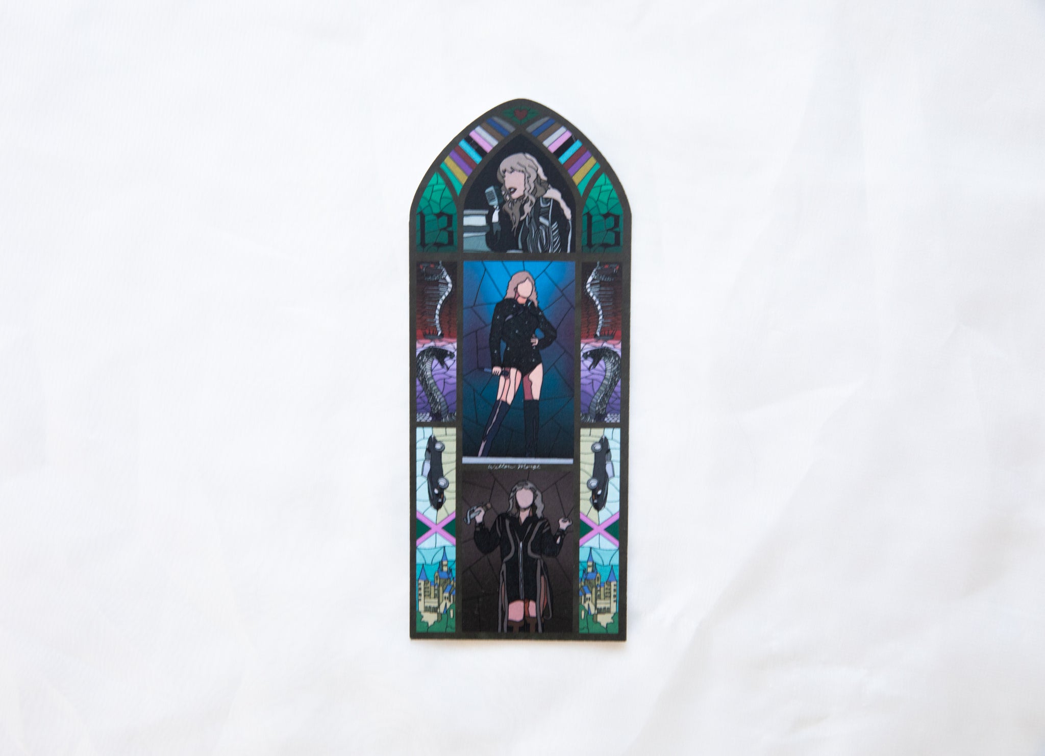 Rep Tour Version 2 Stained Glass Fridge Magnet