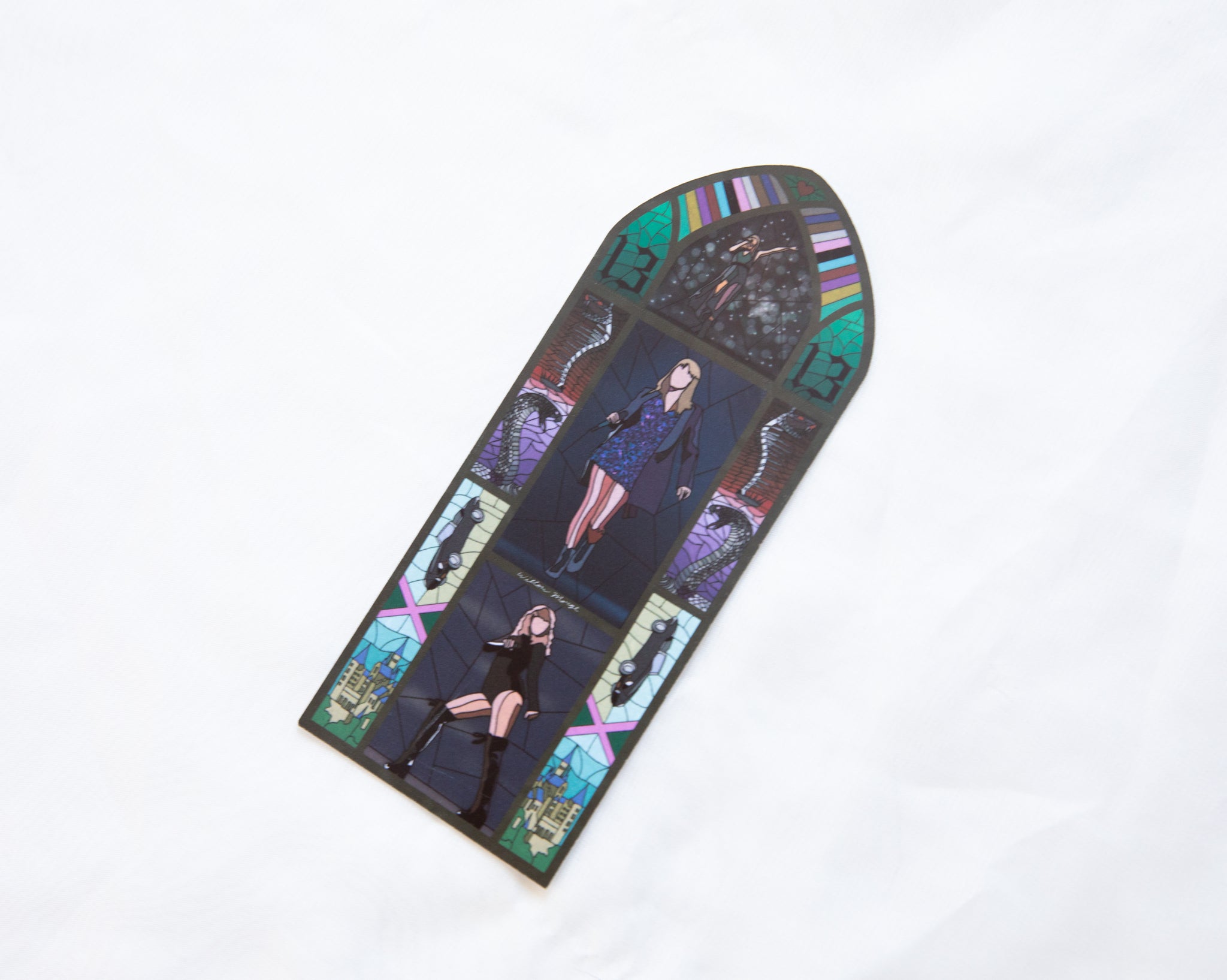 Rep Tour Version 3 Stained Glass Bookmark