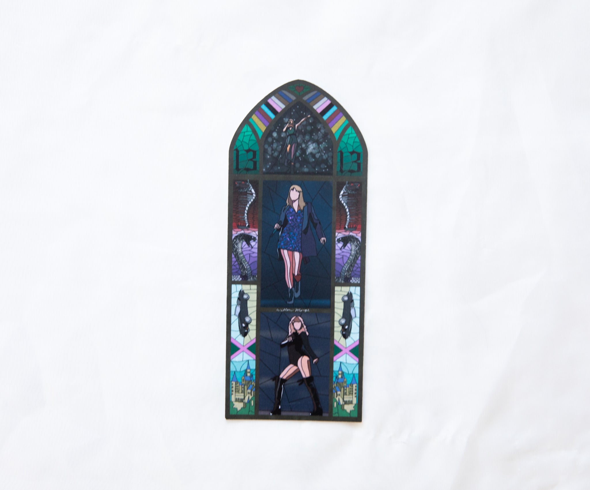 Rep Tour Version 3 Stained Glass Fridge Magnet