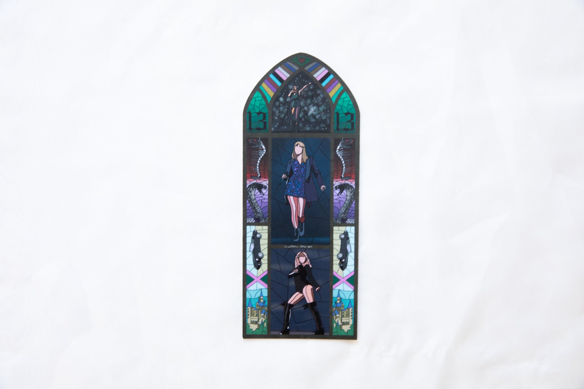 Rep Tour Version 3 Stained Glass Fridge Magnet
