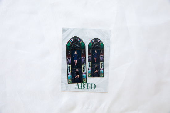 Rep Tour Version 3 Stained Glass Sticker