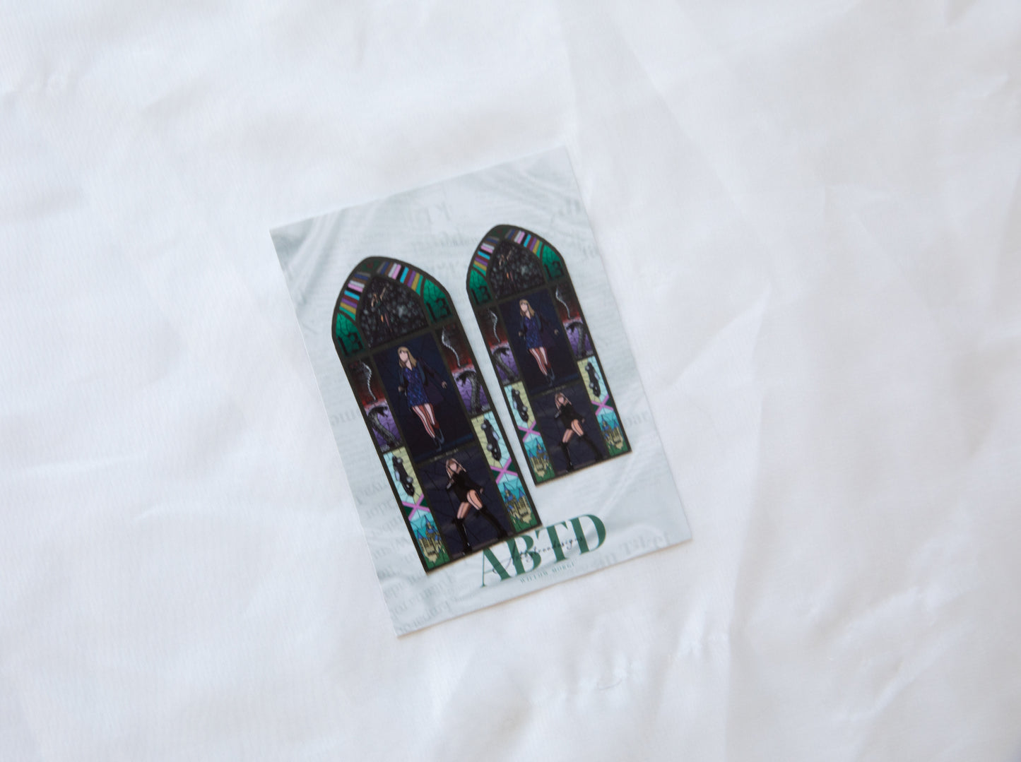 Rep Tour Version 3 Stained Glass Sticker