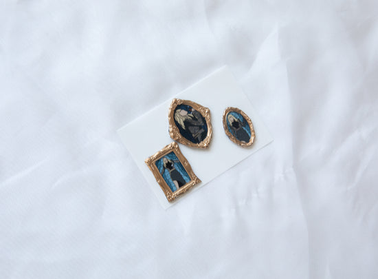 Reputation Framed Wax Seal Stickers & Magnets