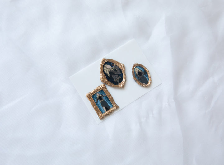 Reputation Framed Wax Seal Stickers & Magnets