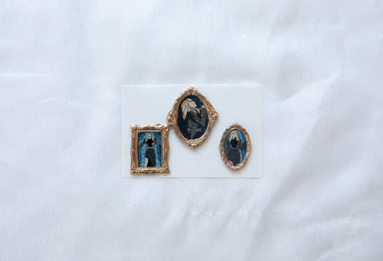 Reputation Framed Wax Seal Stickers & Magnets