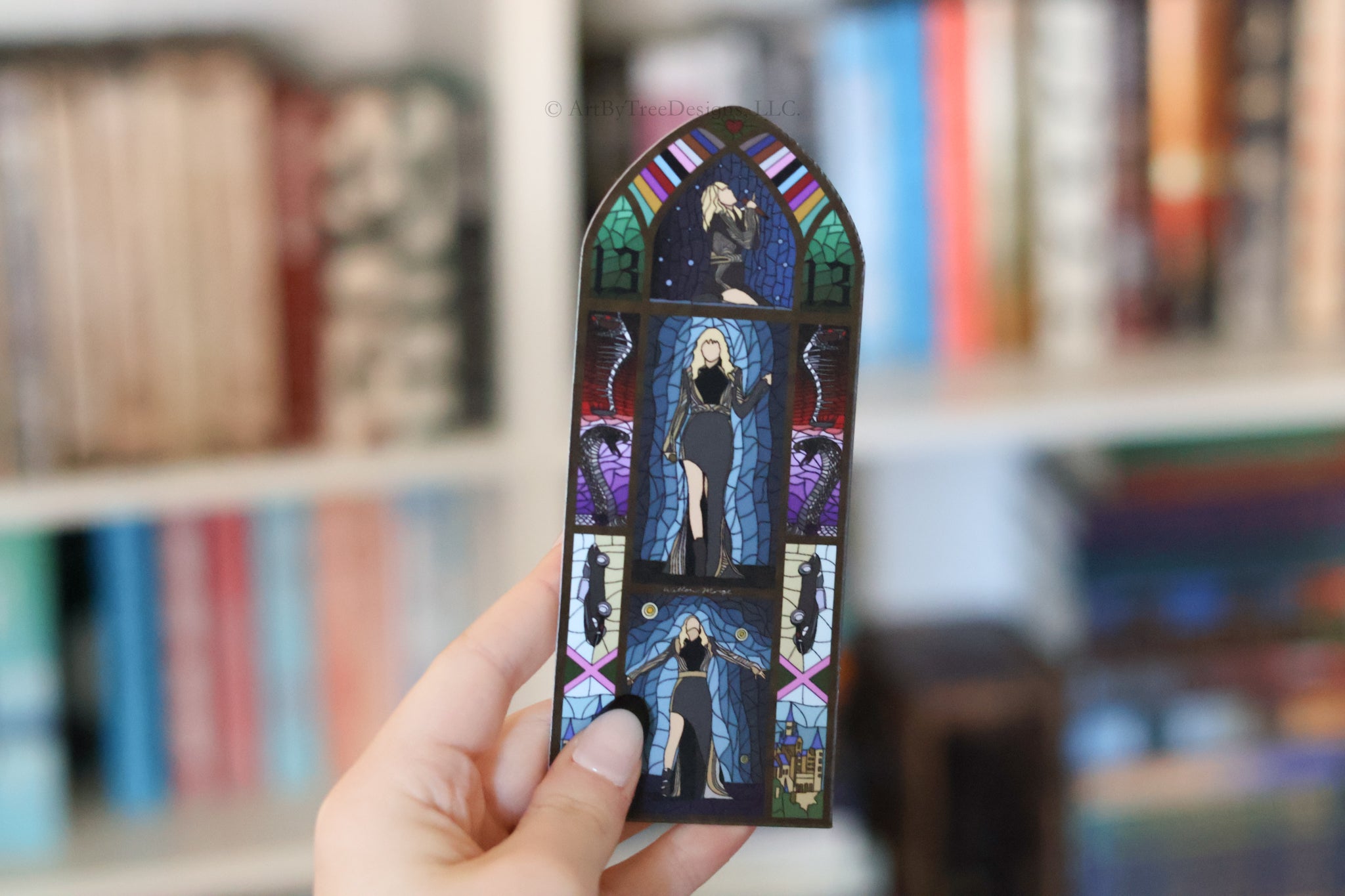 Reputation Stained Glass Bookmark – ArtbyTreeDesigns