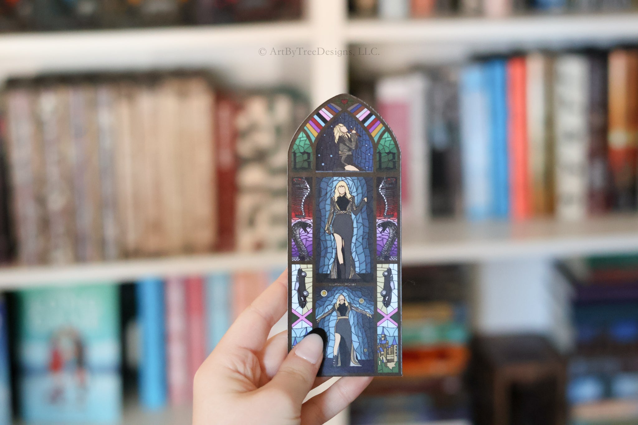 Reputation Stained Glass Bookmark – ArtbyTreeDesigns