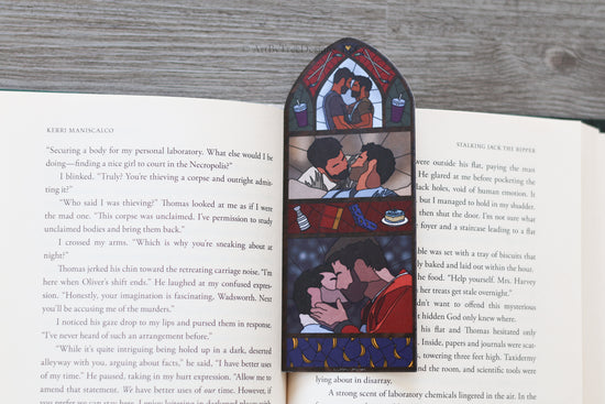 Skip (HR) Stained Glass Bookmark