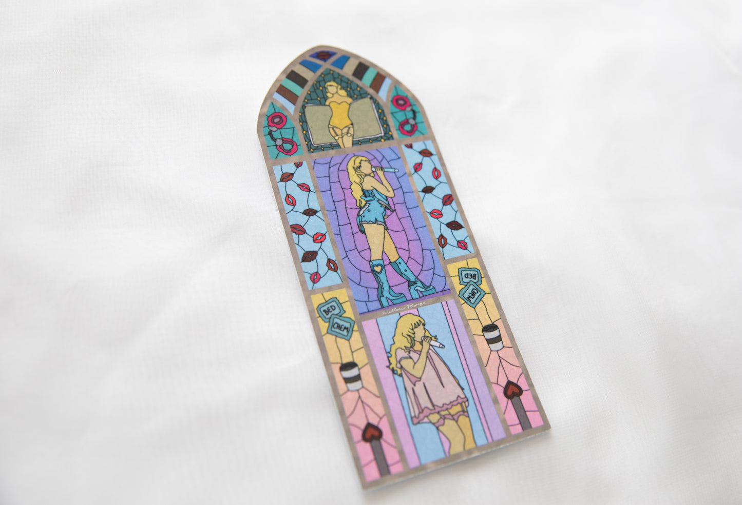 Short n Sweet Stained Glass Bookmark