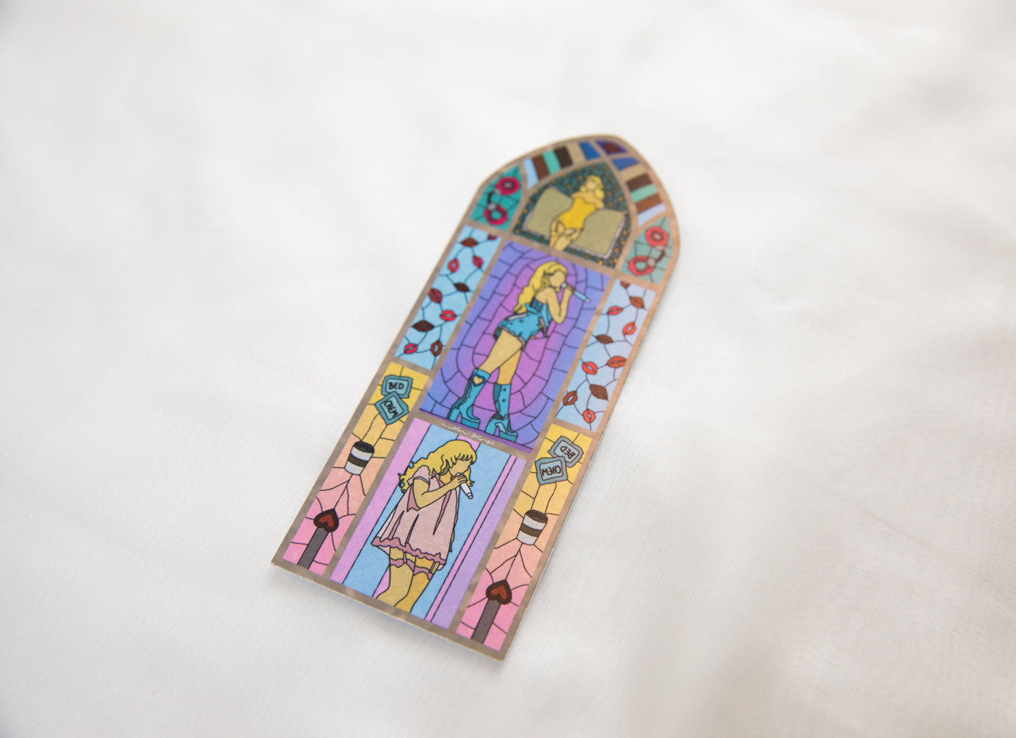 Short n Sweet Stained Glass Bookmark