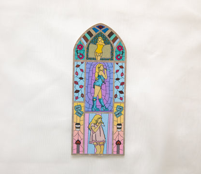 Short n Sweet Stained Glass Bookmark